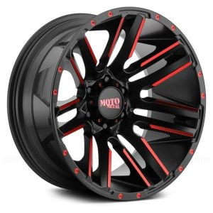 Moto Metal MO978 Razor Black / Red