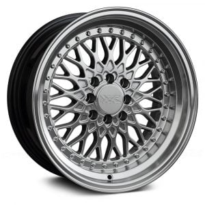 XXR 536 Silver w/ Machined Lip