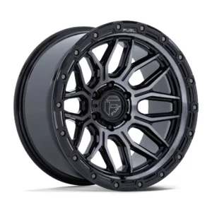 FUEL FC881 SURGE 20X10 6 ET-18 GLOSS BLACK MACHINED W GREY TINT A1